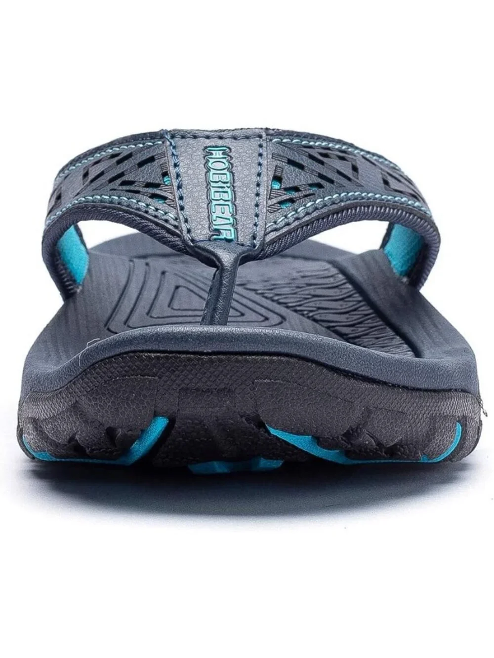 Men's Blue Sport Flip Flops Comfort Outdoor Rubber Casual Thong Sandal Shoes
